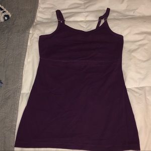 Purple Beyond Yoga Workout Tank